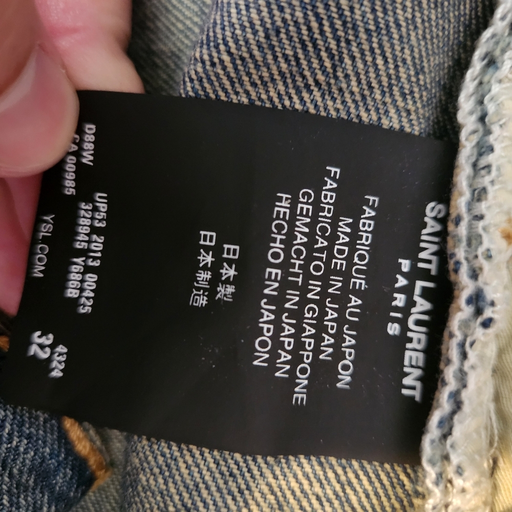 Saint Laurent D02 Jeans View 3